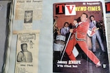 Johnny O'Keefe on the cover of TV News-Times