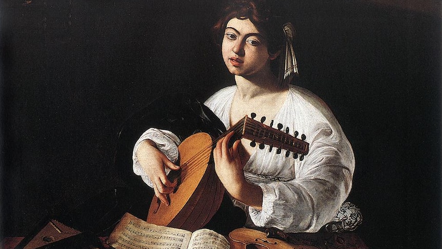 Caravaggio, The Lute Player. Wildenstein Collection.