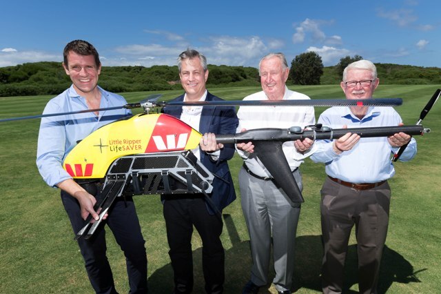 The 'Little Ripper' drone is being trialled across the NSW north coast