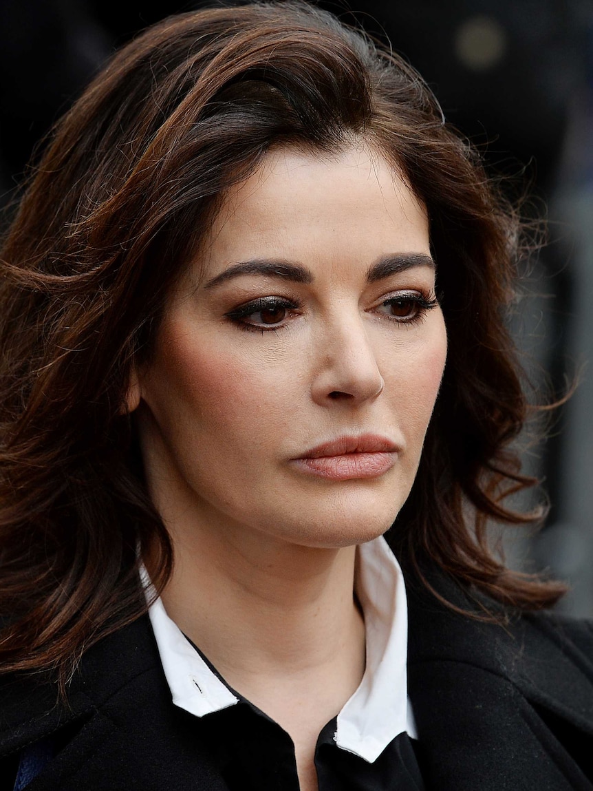 Nigella Lawson arrives at court