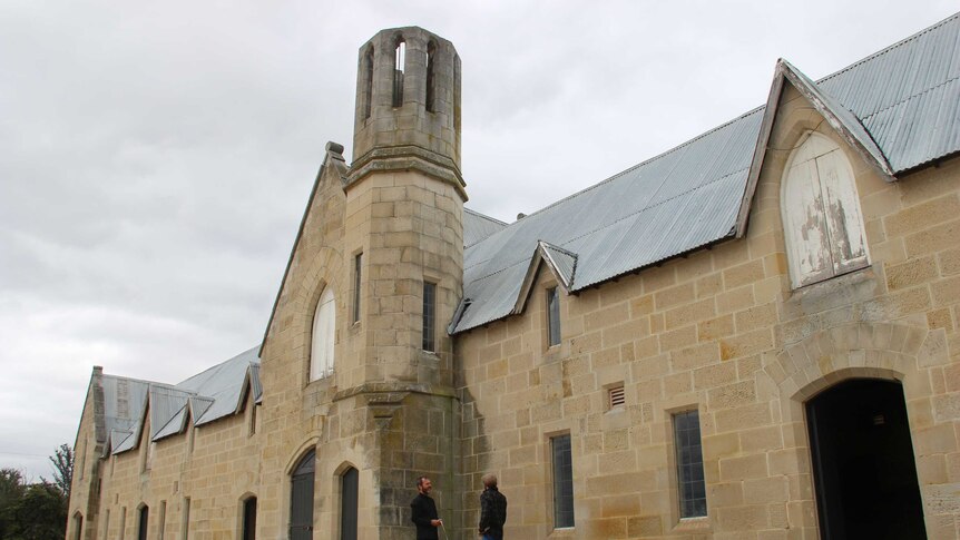 University of Tasmania architecture students are documenting magic markings at Shene Estate.