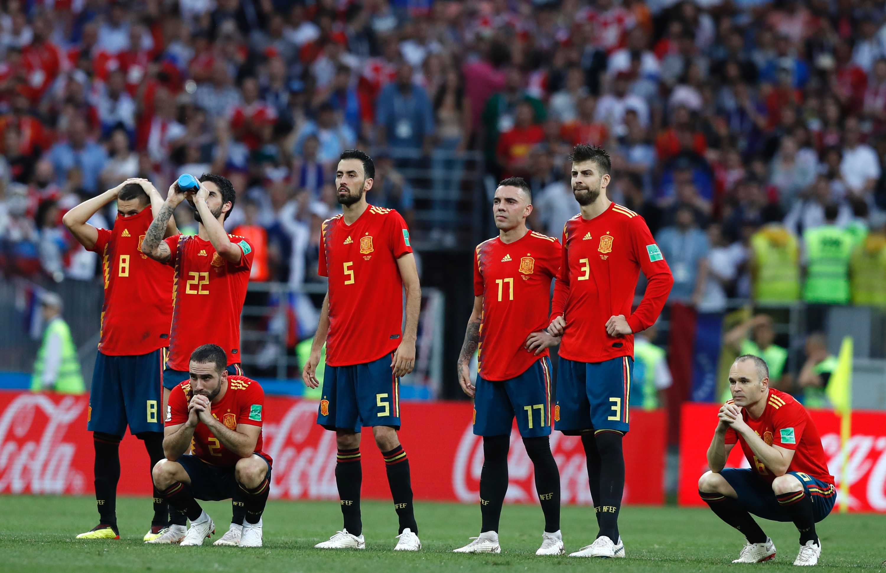 Adidas FEF- Spain National Soccer Team Home Jersey 2017