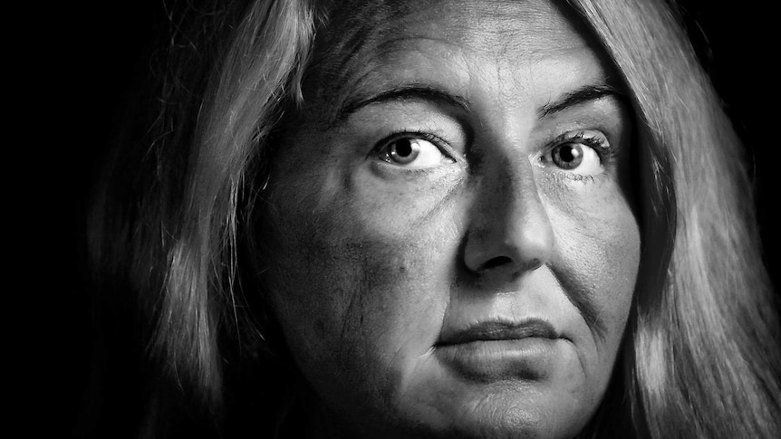 Nicola Gobbo in black and white looks at the camera.