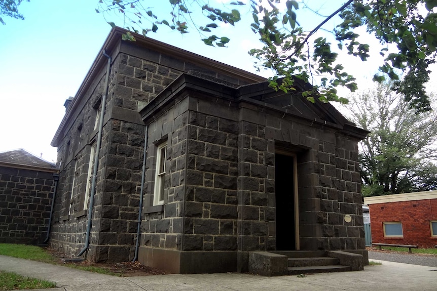 Exterior of the Kyneton courthouse in central Victoria.