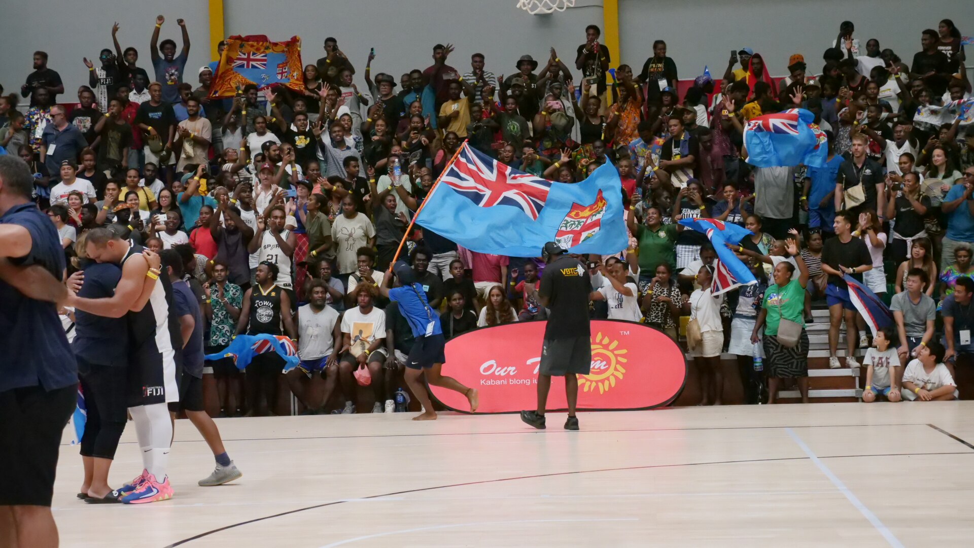 Fiji pulls off stunning upset to claim men's basketball gold against