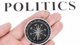 Political Compass (iStockphoto)