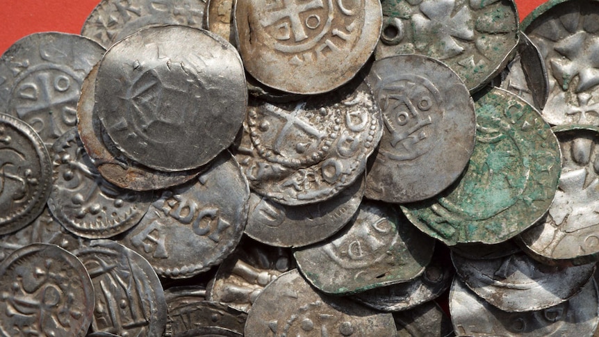 Medieval Saxonian, Ottoman, Danish and Byzantine coins