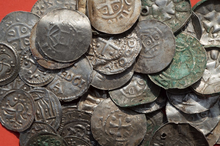 Medieval Saxonian, Ottoman, Danish and Byzantine coins