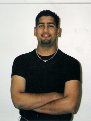 Amar Singh as a young man.