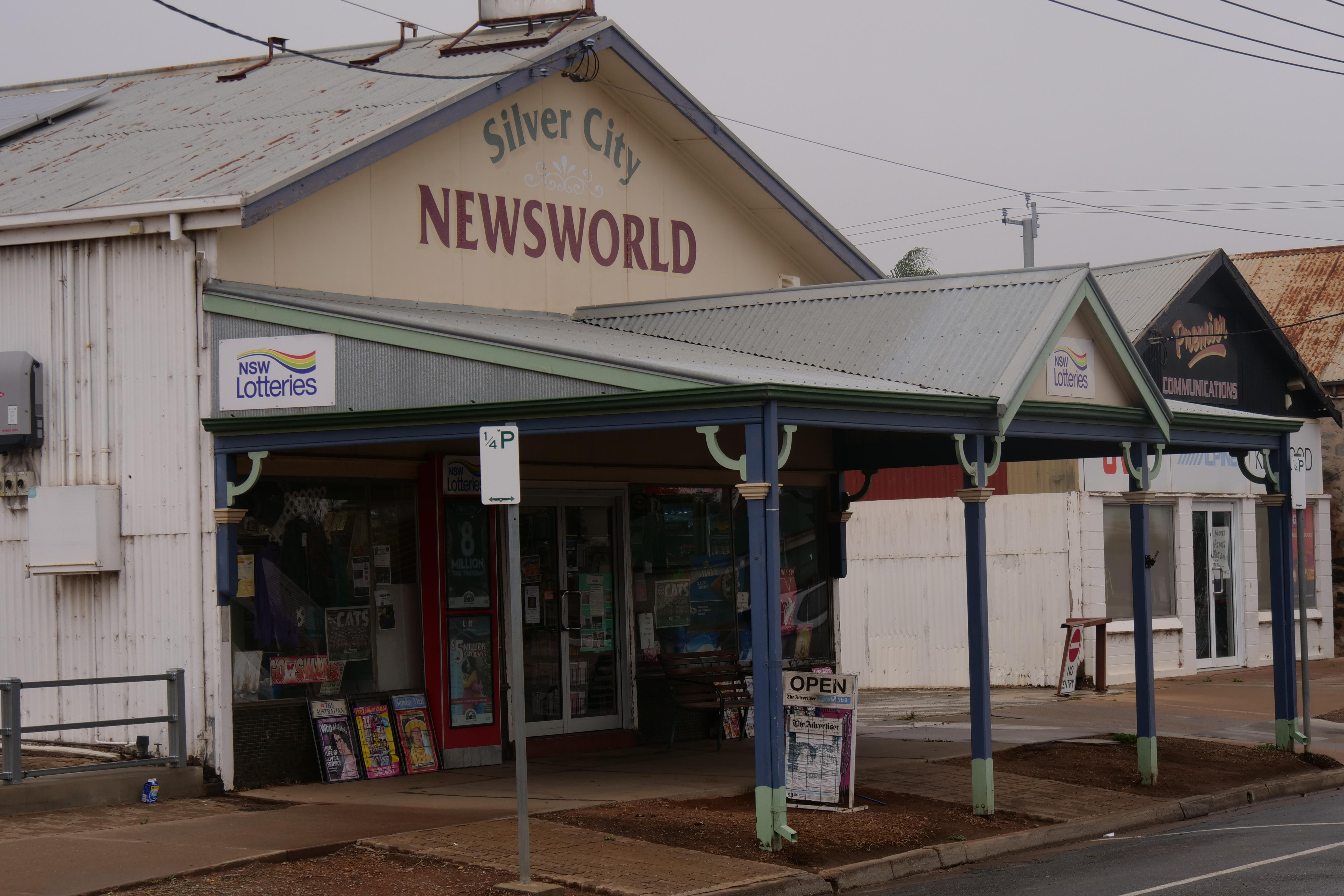 Broken Hill could lose a newsagency if owners can't find a buyer