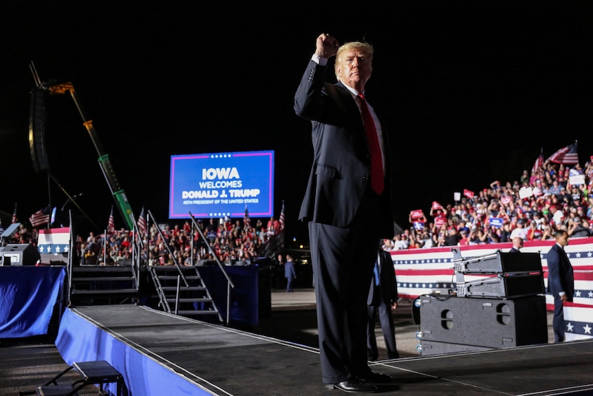 Trump Iowa rally