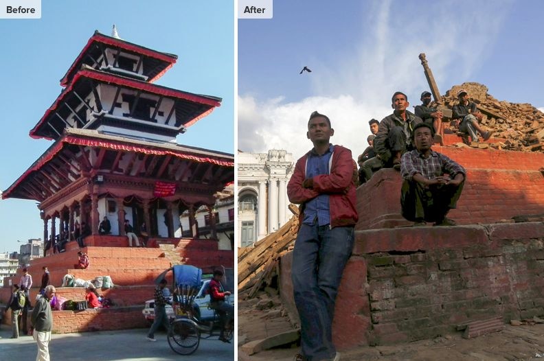 Basantapur Durbar Square in Kathmandu