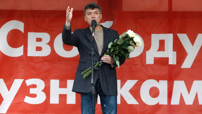 Russian opposition leader Boris Nemtsov