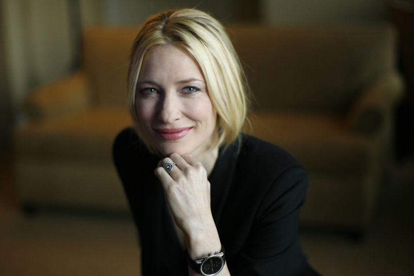 Cate Blanchett poses for a portrait