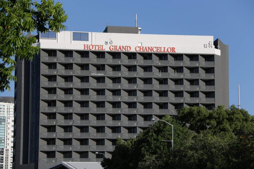 Brisbane's Hotel Grand Chancellor.