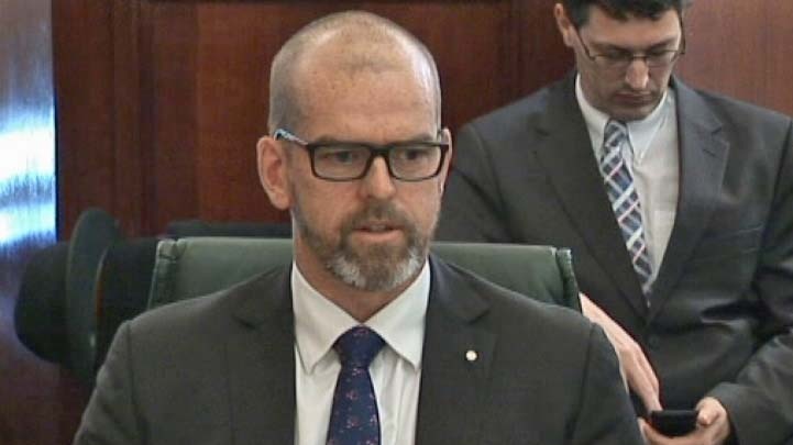 Tasmanian Justice Department Secretary Simon Overland