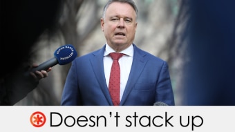 Joel Fitzgibbon's claim doesn't stack up