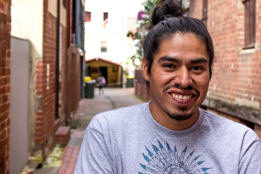 Edgar 'Saner' Flores, Mexican artist in Perth to paint a mural commissioned by Form gallery