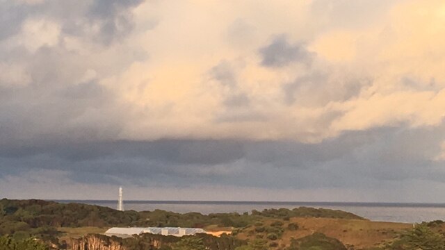 Landscape with lighthouse