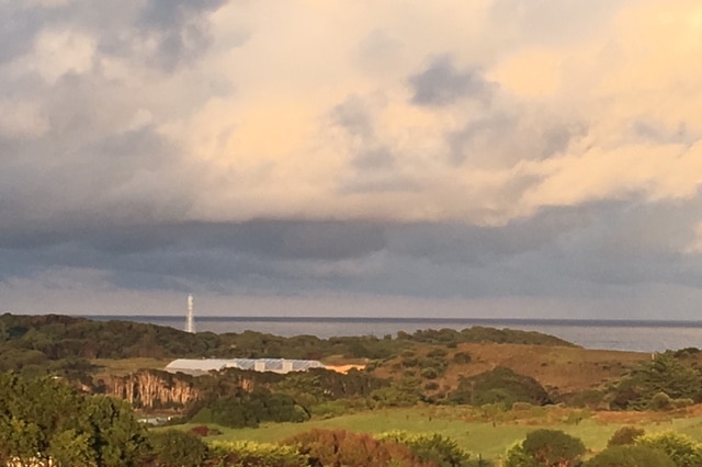 Landscape with lighthouse