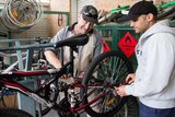 Wyndham Park Community Shed's bike workshop