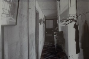Old photo inside corridor of Chelmer pylon.