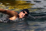 Australian long-distance swimmer Chloe McCardel.