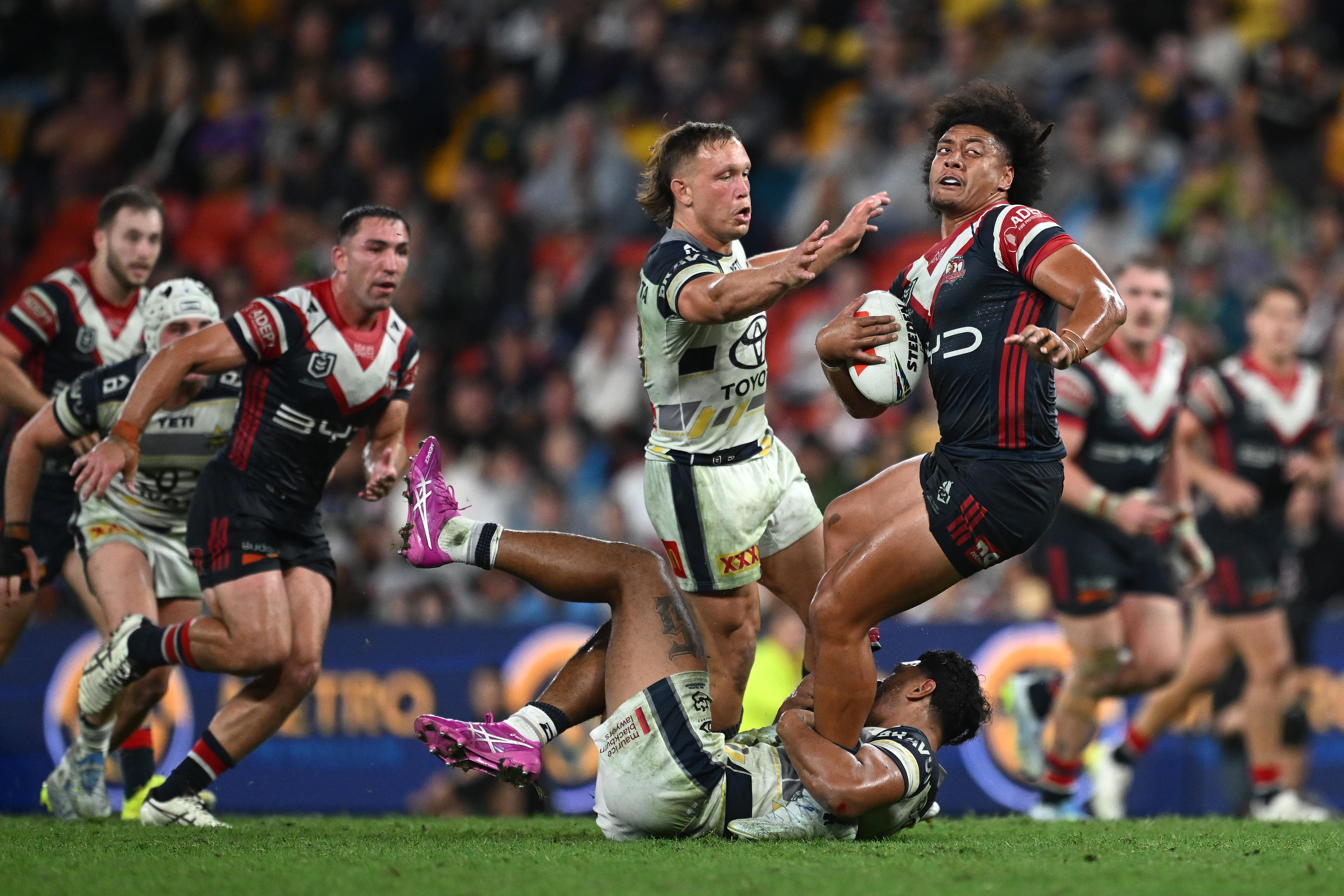 Live: Cowboys and Roosters set for top eight battle