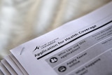The federal government forms for applying for health coverage.