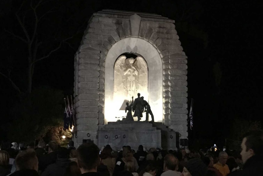 North Terrace Anzac Day dawn service