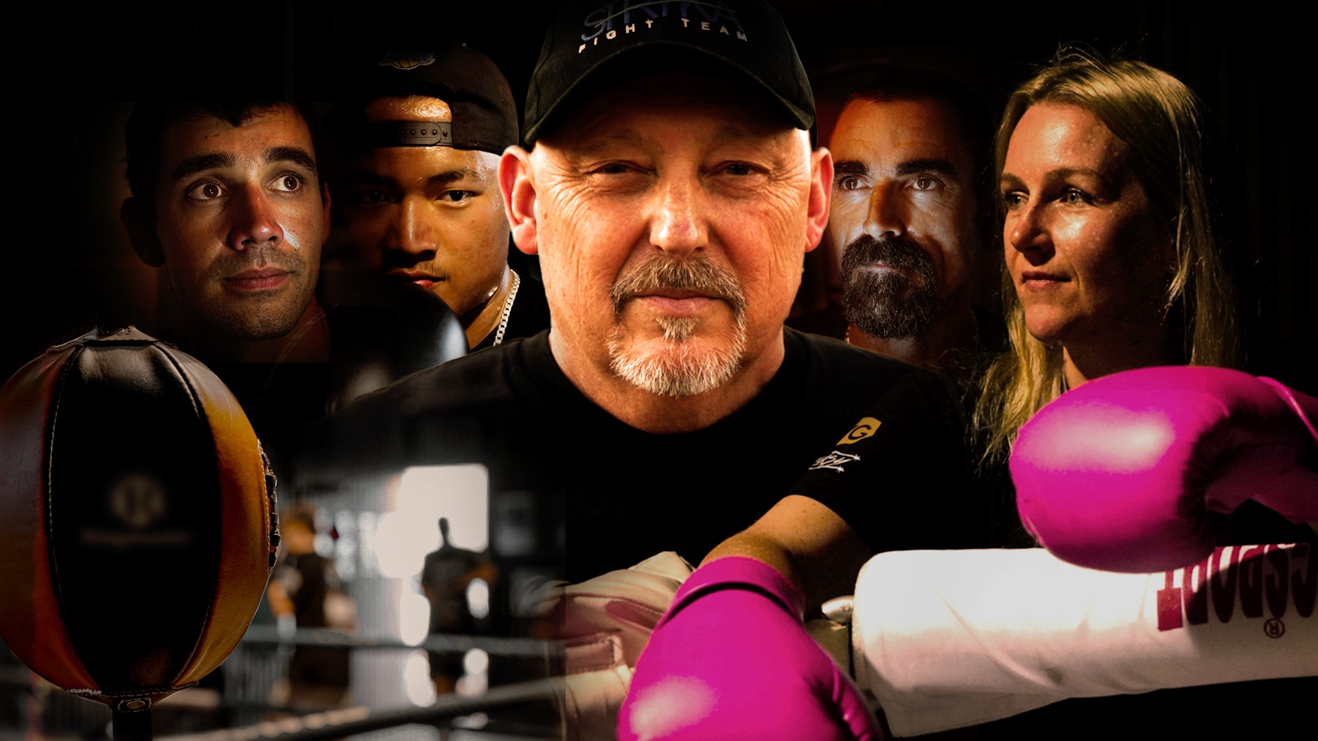 The coach and fighters of STRYKA.