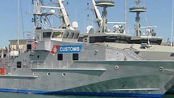 Back-up ship: Senator Abetz says the boat would allow Customs to intercept more fishing vessels.
