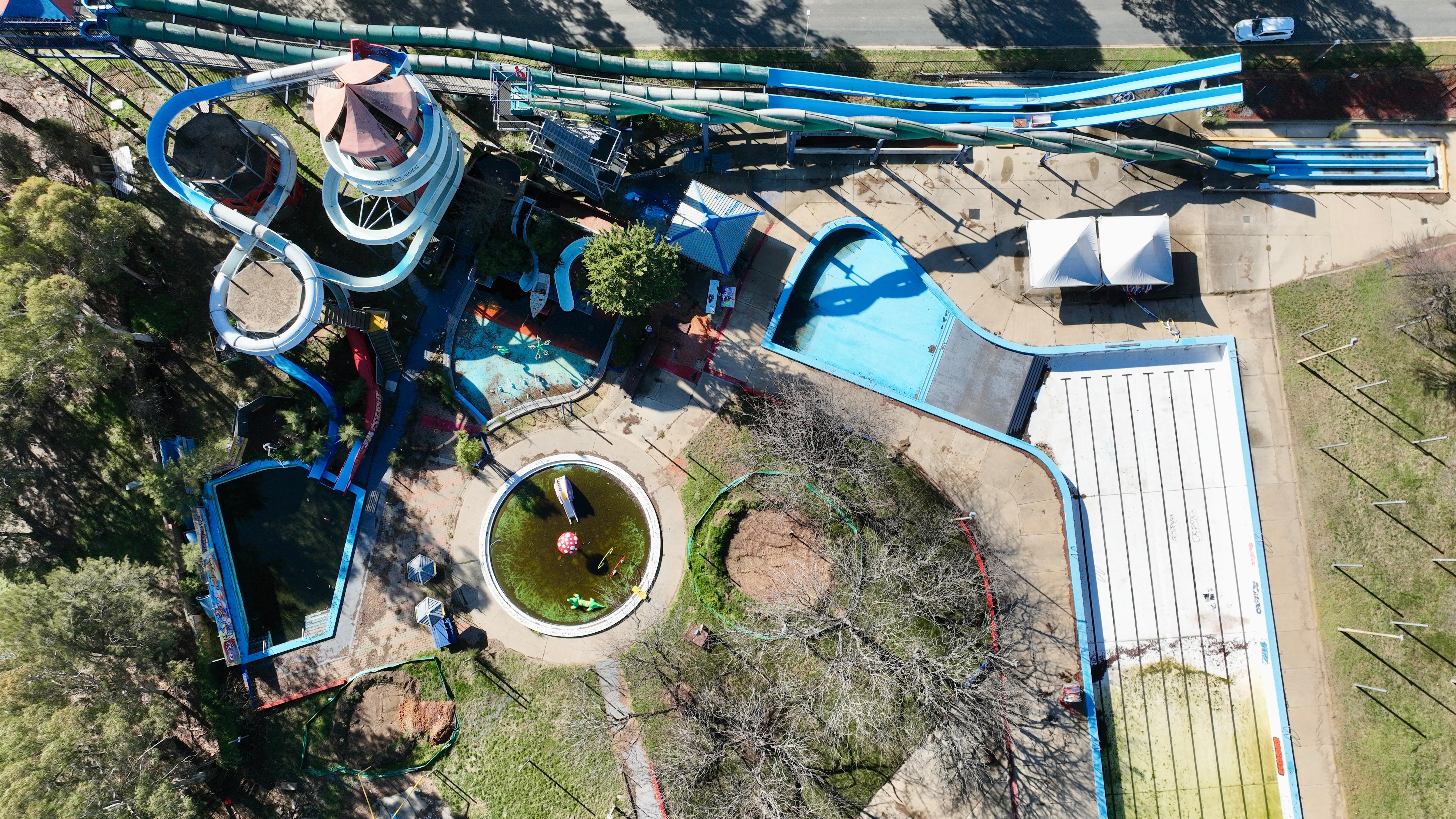 How an abandoned water park became a lightning rod for the Canberra community