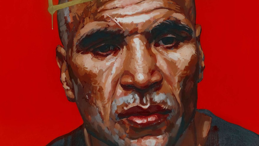 The Man: Abdul Abdullah's entry in the Archibald Prize 2013.