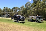 DFES helicopter