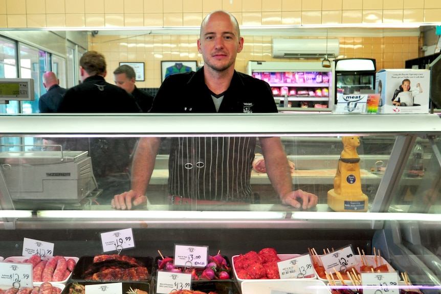 Ashgrove butcher Bill Gibney