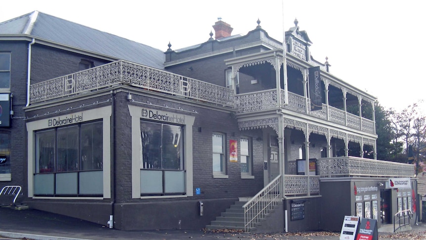 Deloraine Hotel in northern Tasmania.