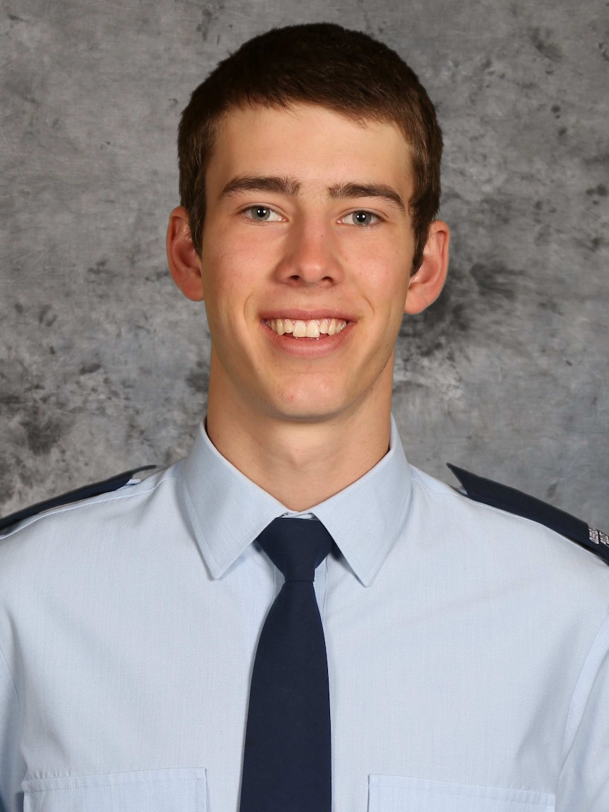 Headshot of Constable Peter McAulay in his uniform.