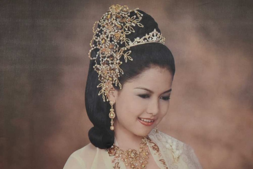 Photograph of a child bride
