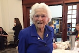Liz Jordan, 103, from Ipswich, west of Brisbane on July 28, 2015