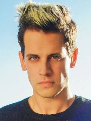 US 'alt-right' commentator Milo Yiannopoulos.