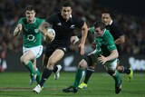 Sonny Bill Williams in action for the All-Blacks against Ireland.
