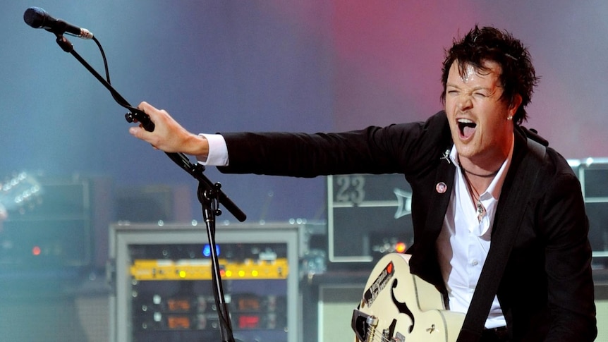 The Living End perform at the 25th Anniversary ARIA Awards.