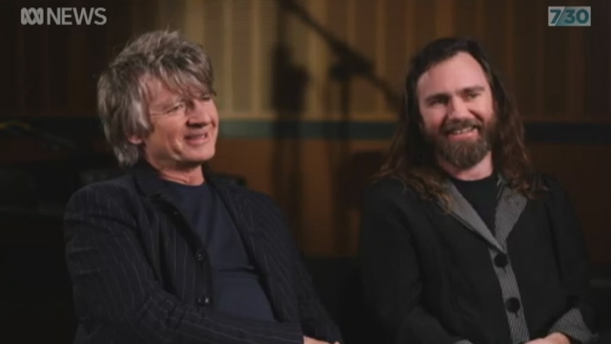 Neil and Liam Finn. Interviewed by 7.30, June 2018