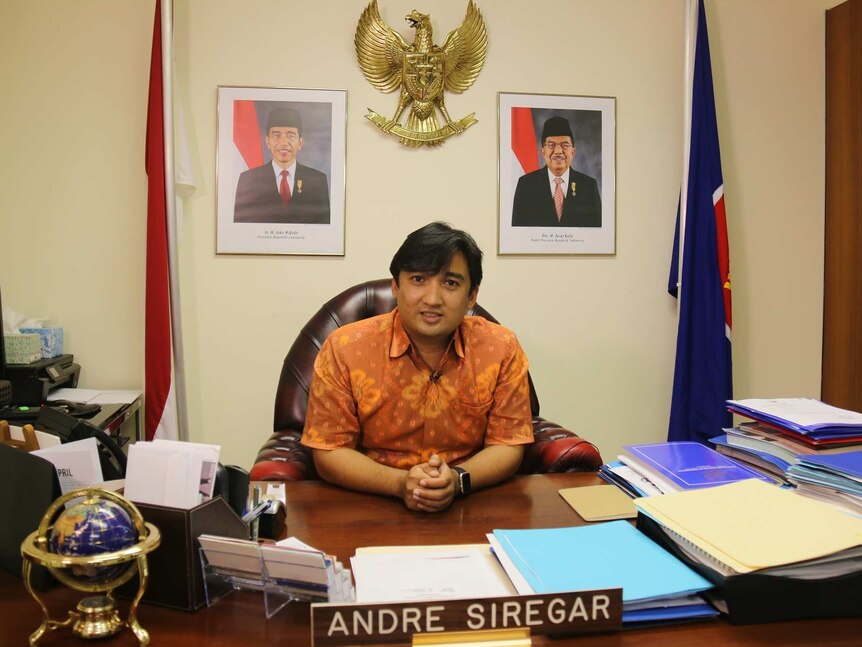 Indonesian Consul to Darwin Andre Siregar
