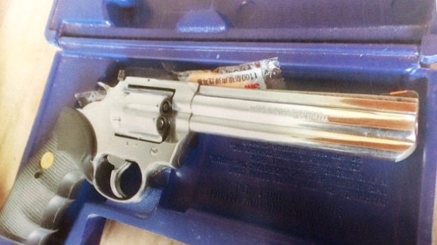 Pistol seized during Nimbin drug raid