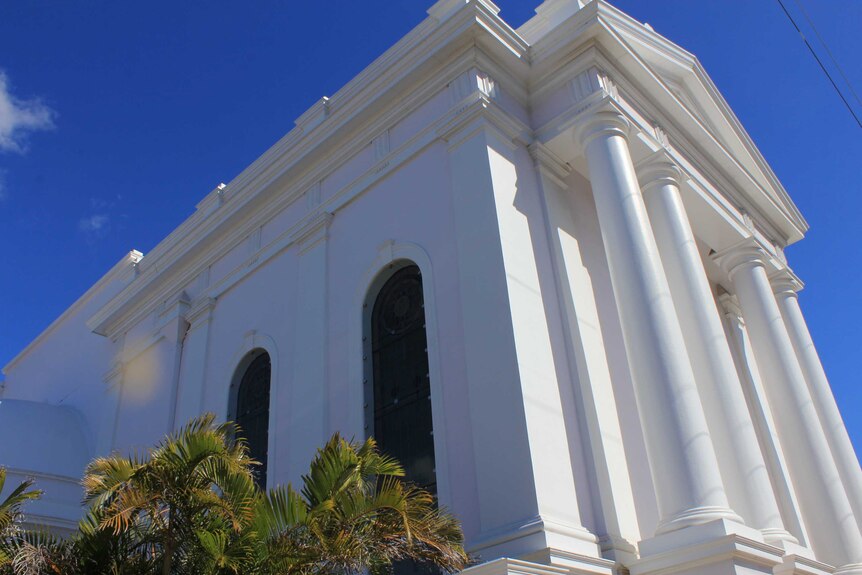 View of a church built in the neo classical style in Budnaberg
