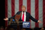 Donald Trump speaks at rally in South Carolina