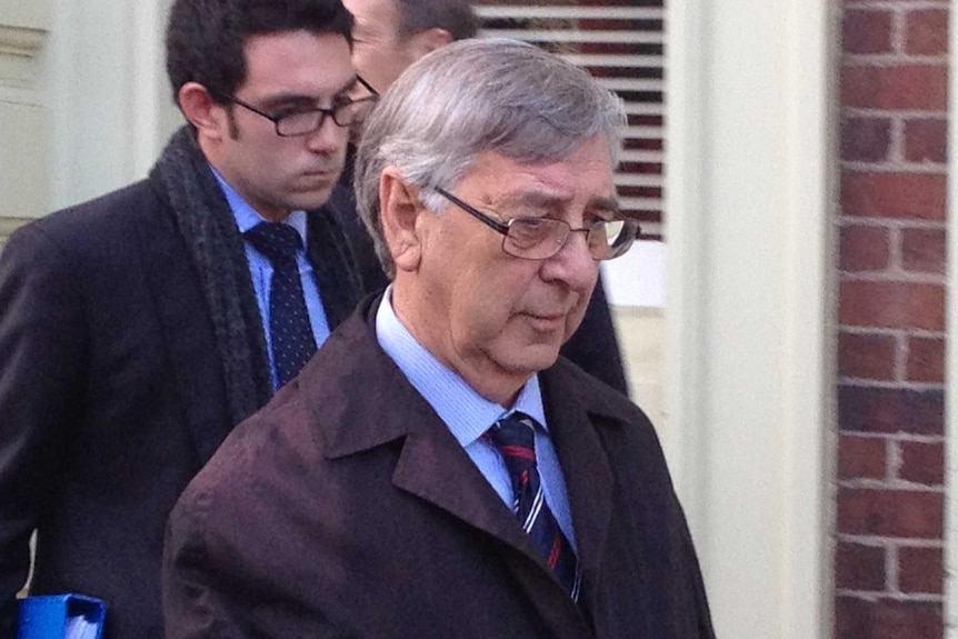 Former Gunns boss John Gay leaving court in 2013