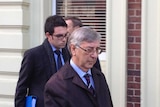 Former Gunns boss John Gay leaving court